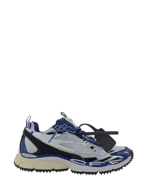 Off-White c/o Virgil Abloh Blue Be Right Back Lace-up Sneakers for men