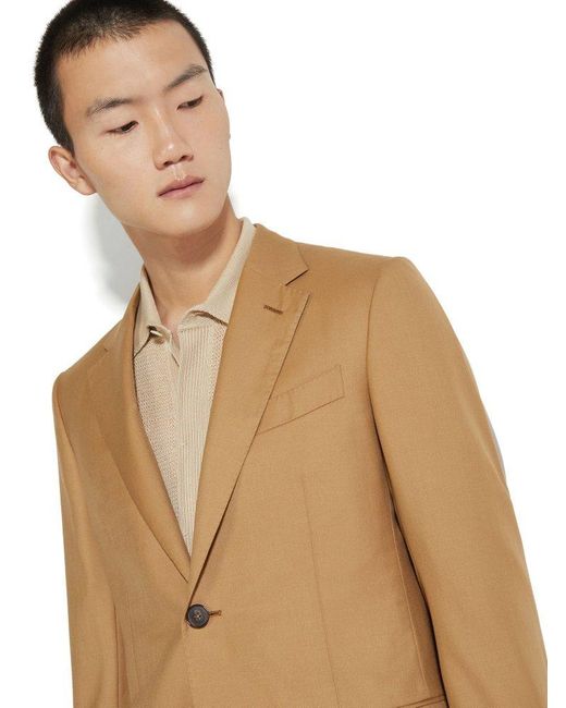 Zegna Natural Oasi Single-Breasted Suit for men