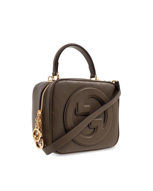 Gucci Brown Blondie Top Handle Bag