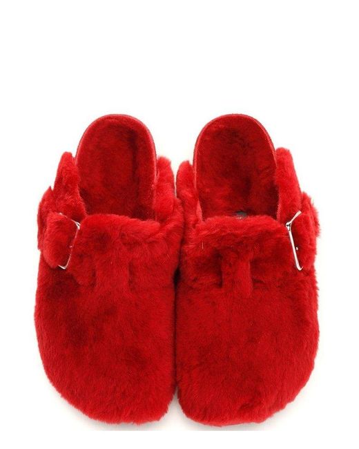 Birkenstock Red 1774 Boston Sandals