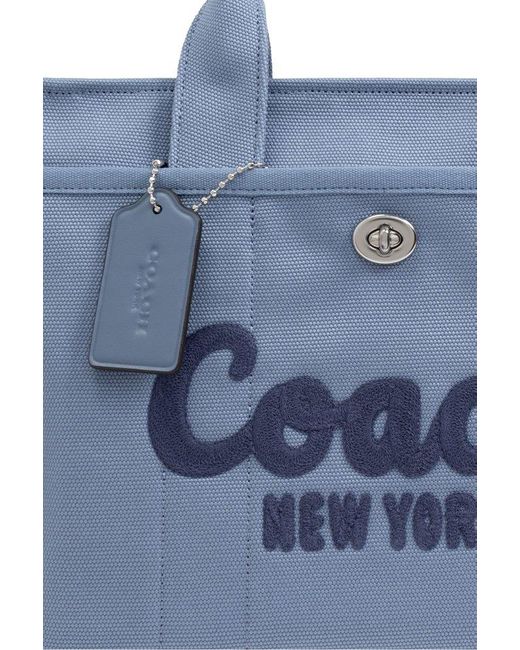 Coach logo tote sale