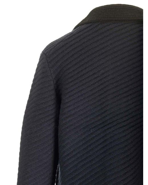 arch4 Blue Tito Knit Cardigan