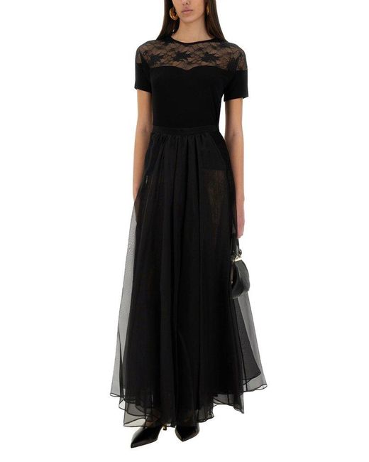 Nina Ricci Black Voluminous Maxi Skirt