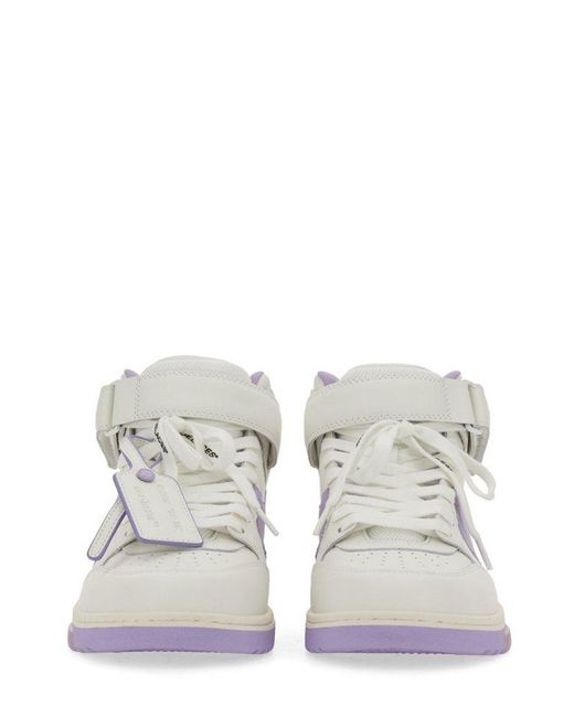 Off-White c/o Virgil Abloh White Out Of Office Lace-up Sneakers