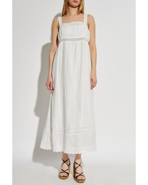 Posse Black Square-Neck Sleeveless Maxi Dress