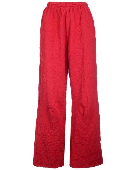 balenciaga red pants
