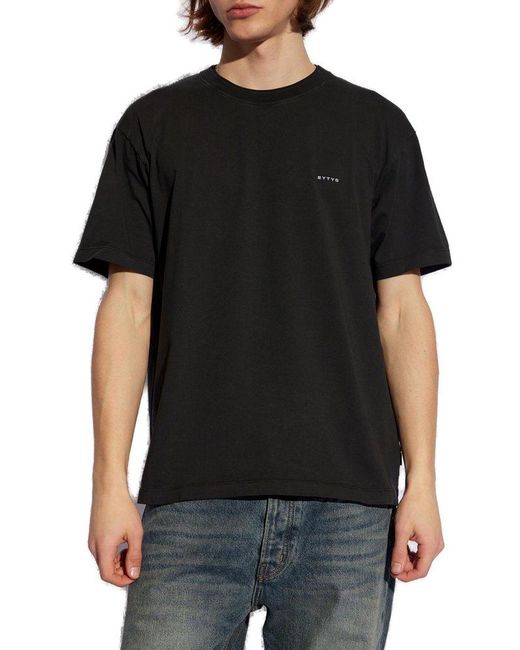 Eytys Black ‘Leon’ T-Shirt for men