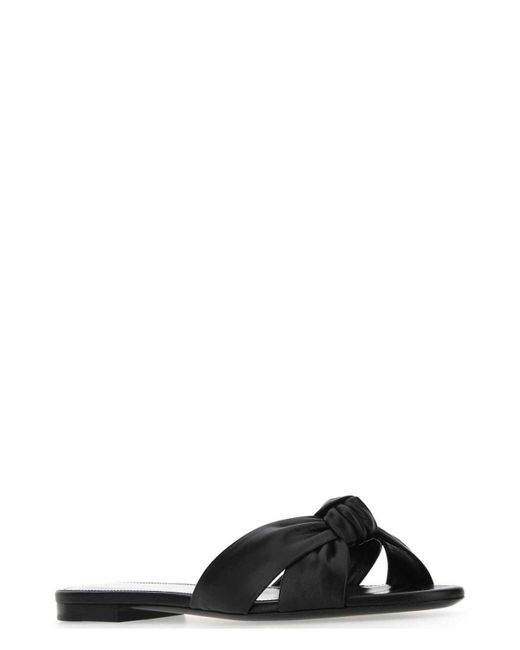 saint laurent bianca flat