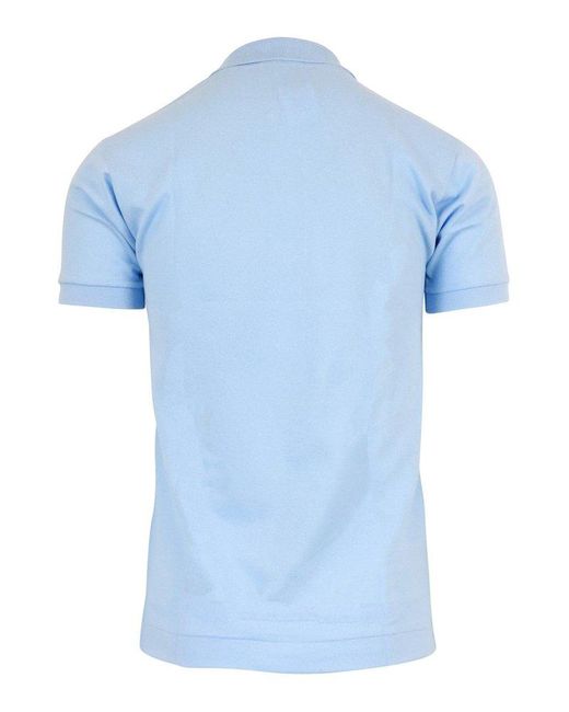 Lacoste Blue Original L.12.12 Piqué Short-Sleeved Polo Shirt for men