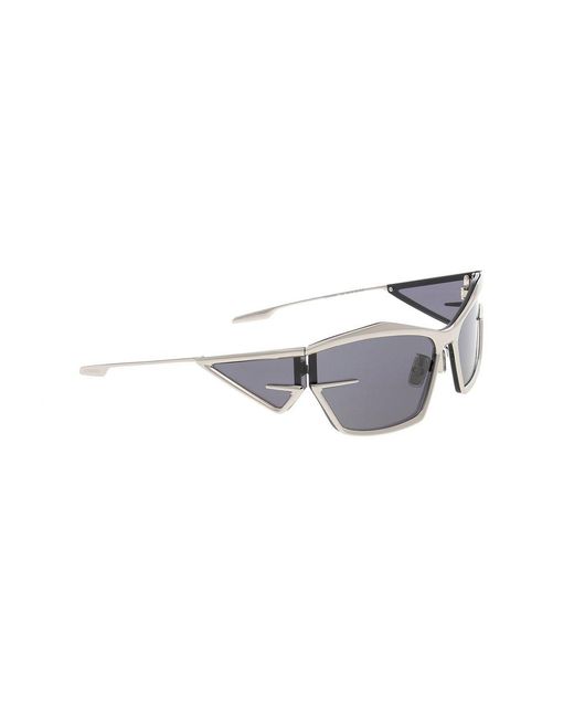 Givenchy Black Rectangular Frame Sunglasses