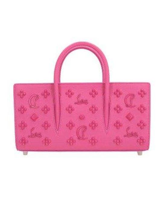 Christian Louboutin Pink Paloma Tote Bag