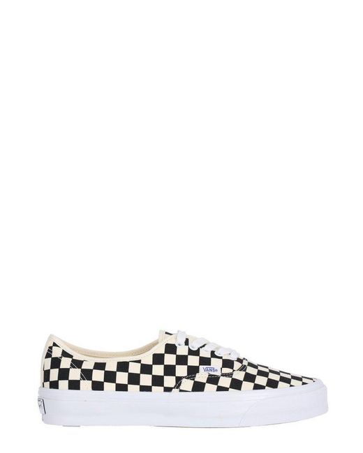 Vans White Og Authentic Lx Lace-up Sneakers for men