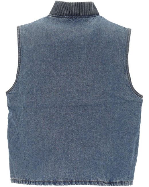 Levi's Blue Sleeveless Utility Jacket for men