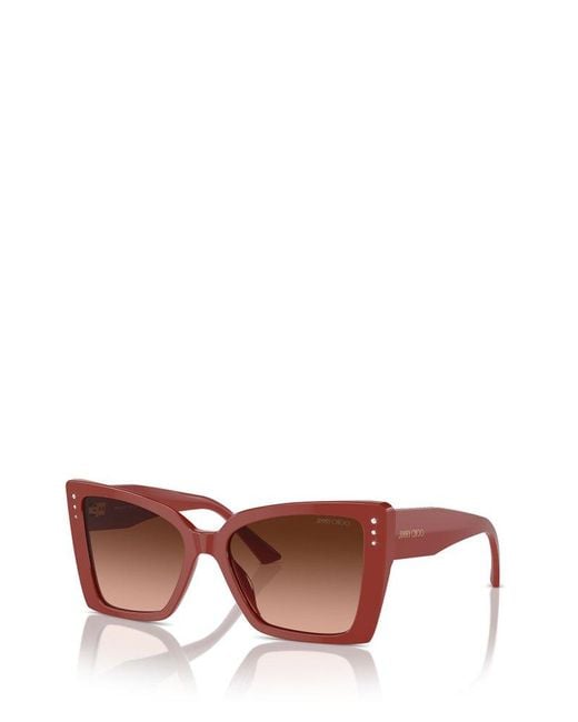 Jimmy Choo Red Sunglasses