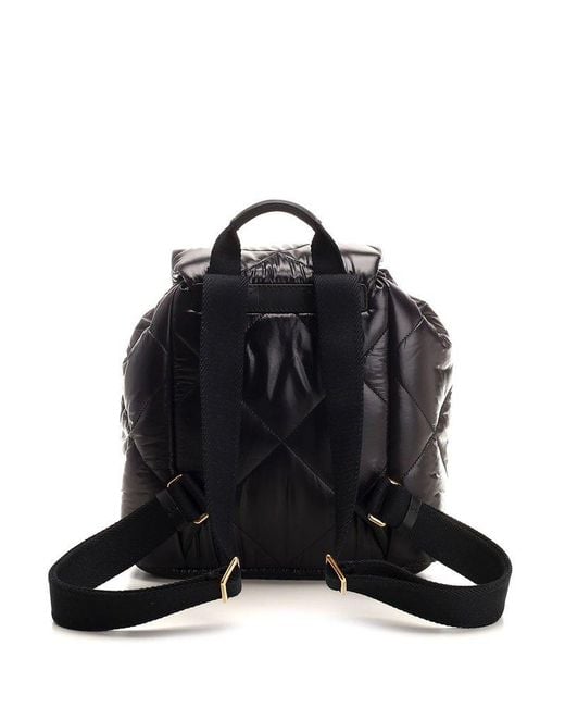 Moncler Black "puf" Backpack