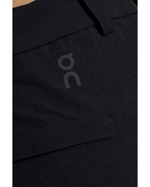 On Shoes Blue All Day Relaxed Pants for men