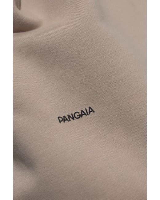 PANGAIA Natural Hoodie With Logo for men
