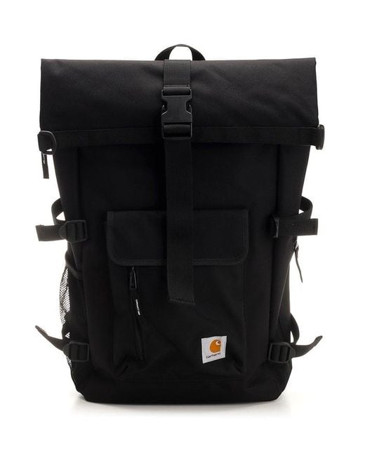 Carhartt Black "philis" Expandable Backpack for men