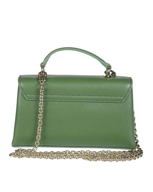 Furla Green 1927 Chain-linked Mini Tote Bag