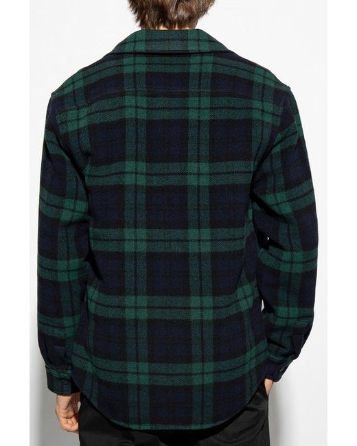 Woolrich Blue Check Shirt for men