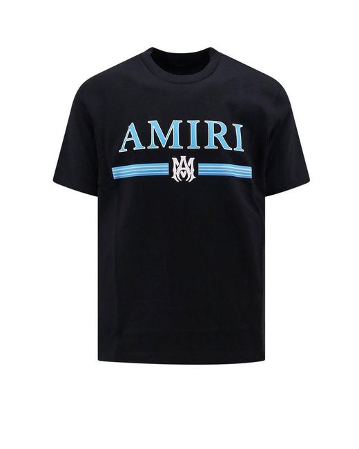 Amiri Black Ma Bar T-shirt for men