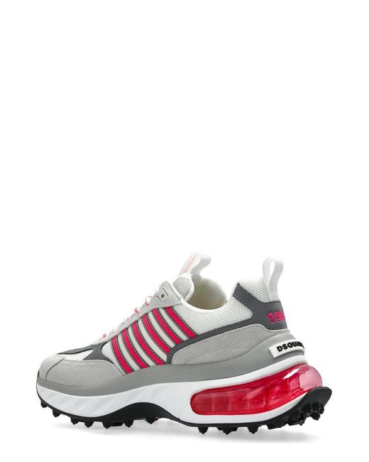 DSquared² White Bubble Sneakers