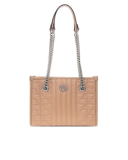 Gucci White 'marmont Small' Handbag