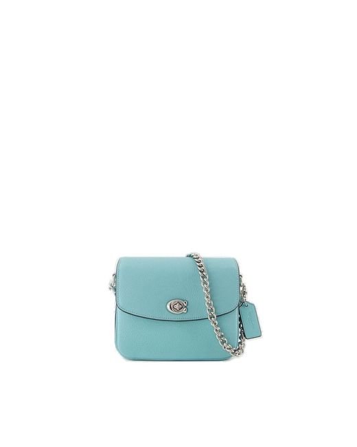 COACH Cassie 19 Crossbody Bag - - Leather - Blue