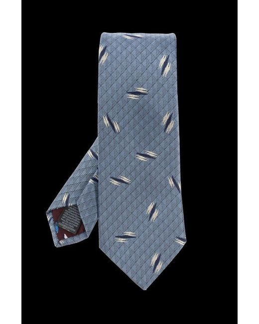 Paul Smith Black Retro Pattern Tie for men
