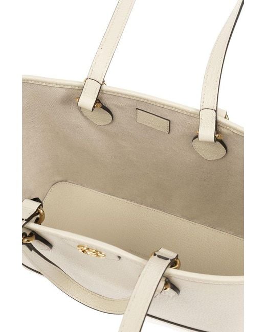 Gucci Natural 'ophidia Mini' Shopper Bag