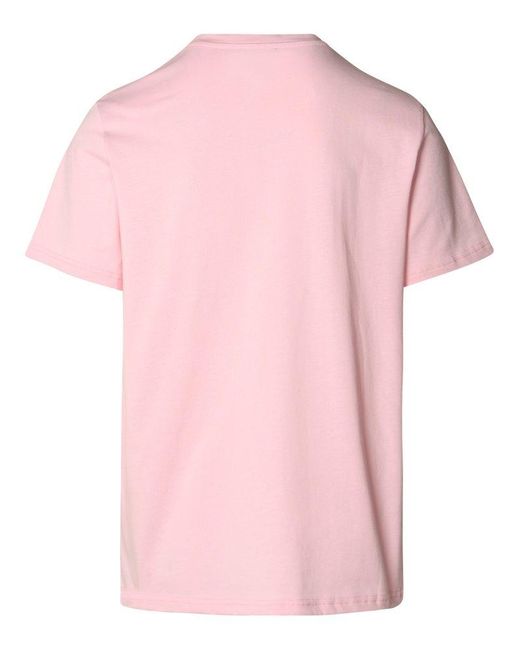 A.P.C. 'raymond' Pink Cotton T-shirt for men