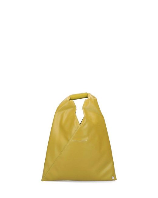 MM6 by Maison Martin Margiela Yellow All-over Printed Japanese Tote Bag