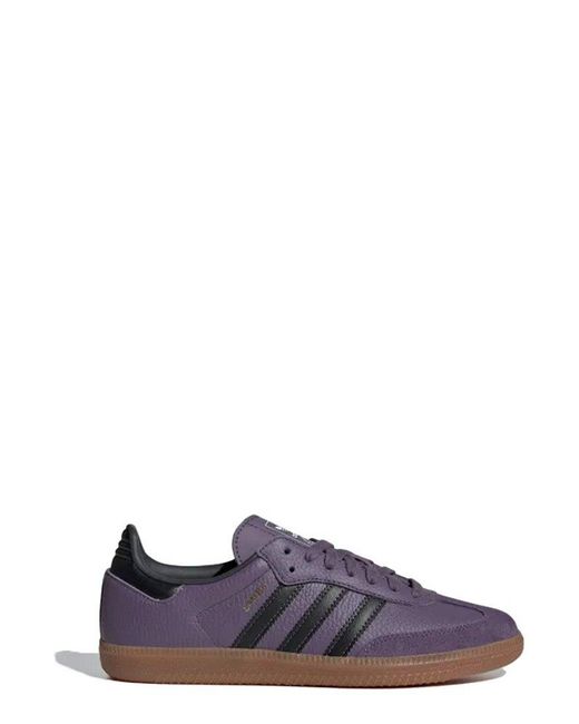 Adidas Originals Purple Samba Og Sneakers