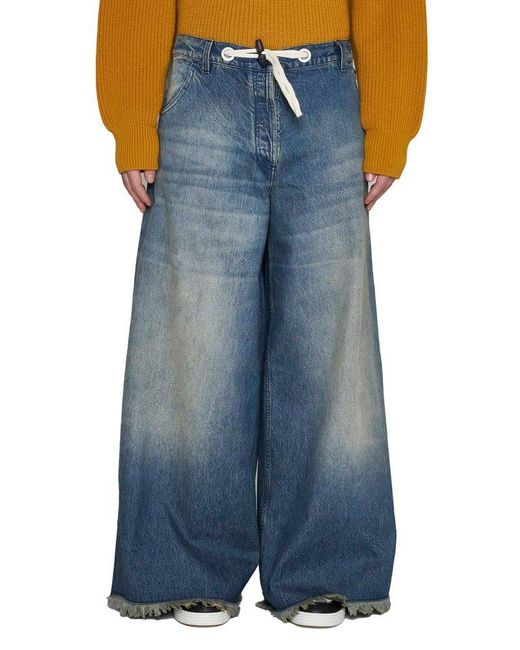 Moncler Blue Jeans for men