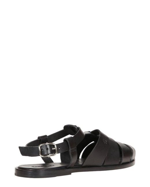 Dragon Diffusion Black Pescador Sandals