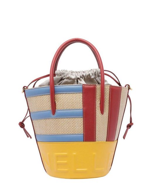 Coccinelle Pink Myrtha Aveiro Patch Medium Tote Bag