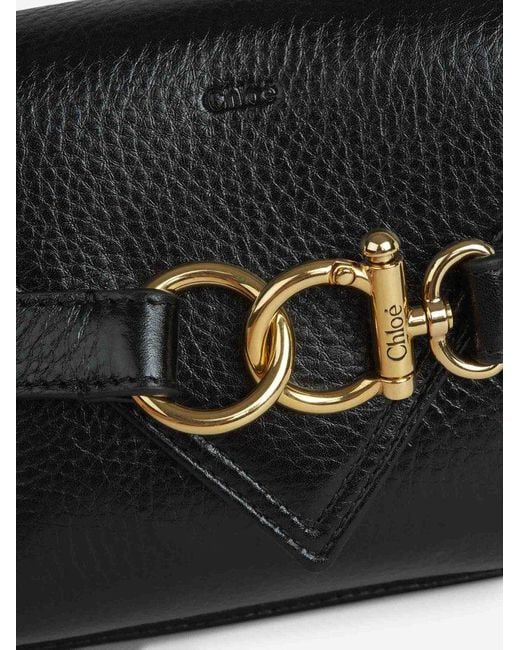 Chloé Black Mini Cape Crossbody Bag