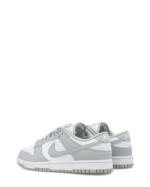 Nike White Dunk Low Retro Sneakers