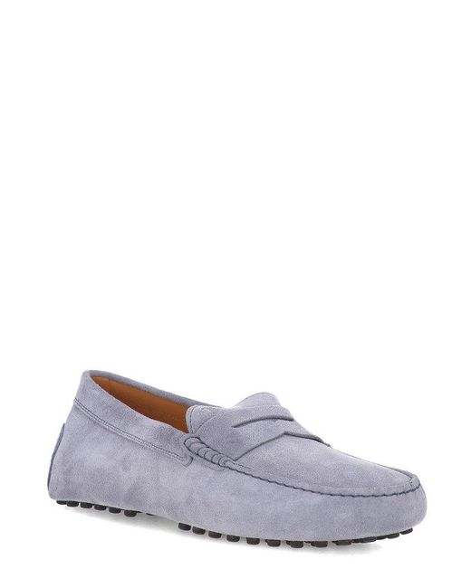 Tod's Blue Gommino Driving Shoes for men