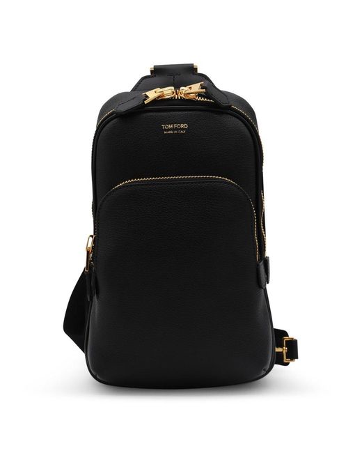 Tom Ford Black And Gold Crossbody Bag for Men | Lyst Tom Ford Black And Gold Crossbody Bag for Men | Lyst