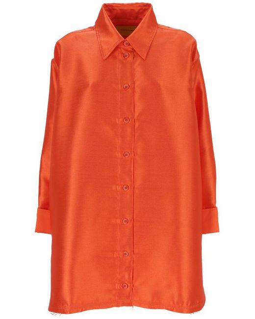 Marques'Almeida Orange Shirts