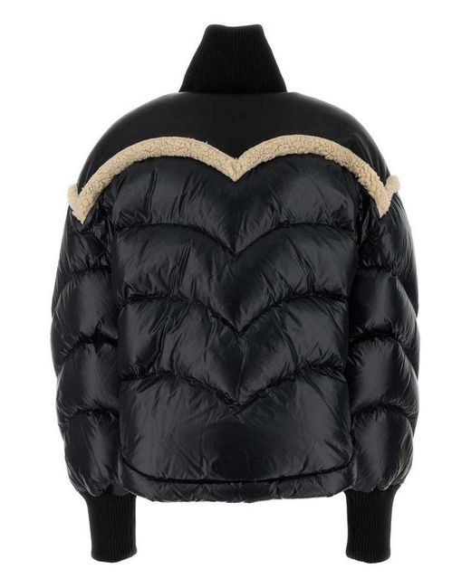 Khrisjoy Black Nylon Corazon Down Jacket