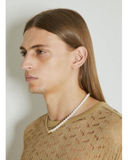 ALAN CROCETTI Natural Maxi Mix Unity Curb Necklace