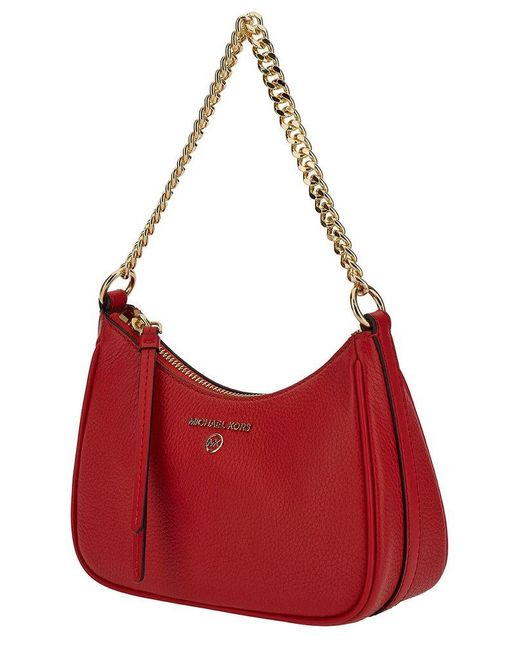 Michael kors purse with red straps sale