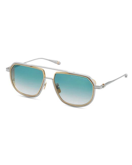 Dita Eyewear Blue Aviator Sunglasses