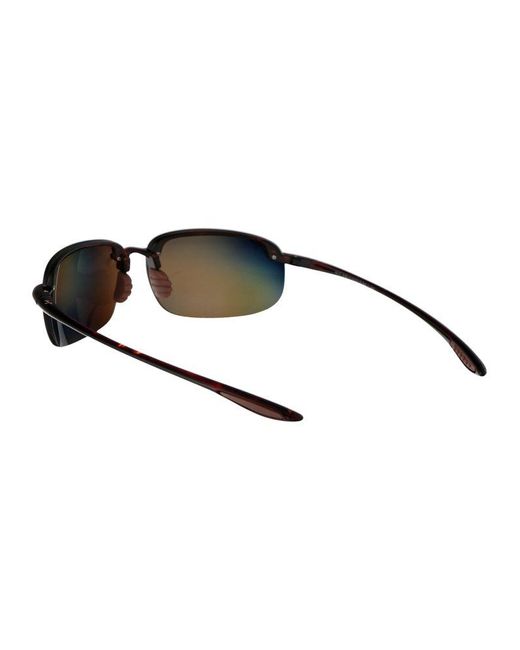 Maui Jim Brown Ho'okipa Xlarge Polarized Sunglasses for men
