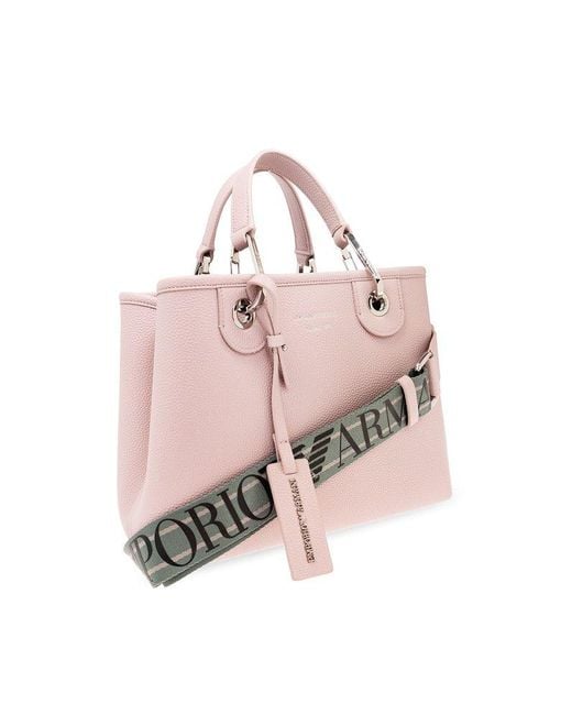Giorgio Armani Pink Shopper Bag,