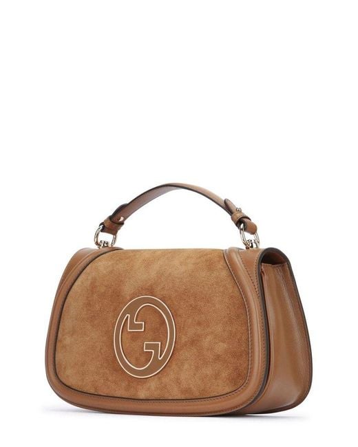Gucci Brown Blondie Medium Top Handle Bag