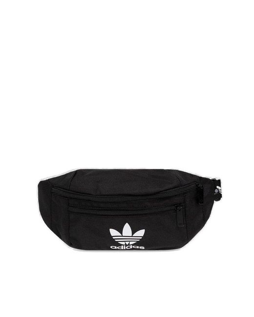 Adidas Originals Black Belt Bag With Logo