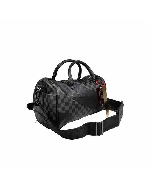 Sprayground Raceway Shadow Phantom Mini Duffle Bag in Black Lyst